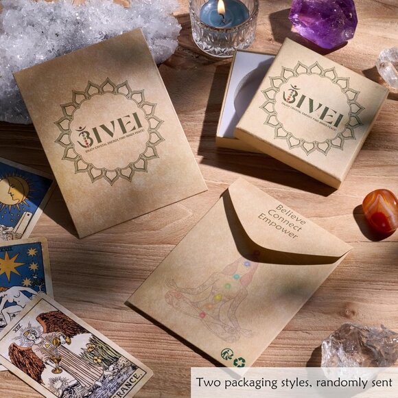 Life Tree Crescent Moon Necklaces for Women,Copper Wire Wrap Gemstones Pendant C - Picture 4 of 8